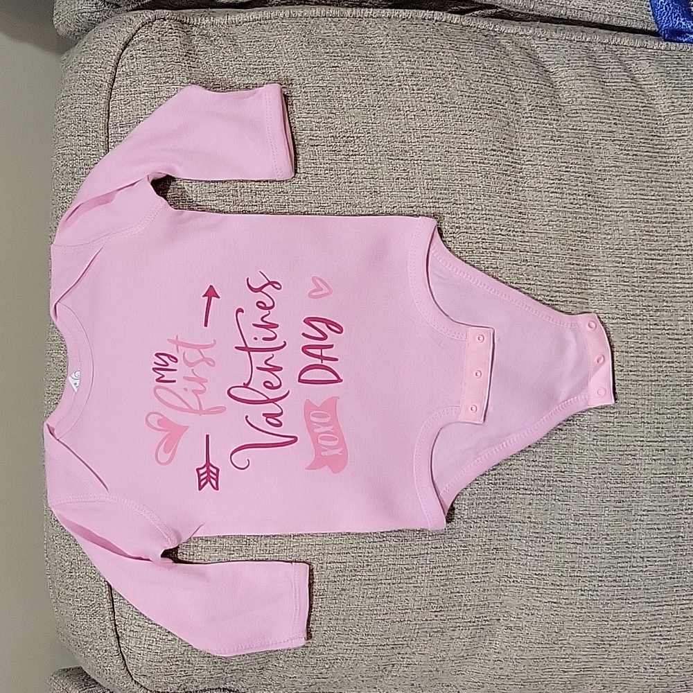 Valentines onesie